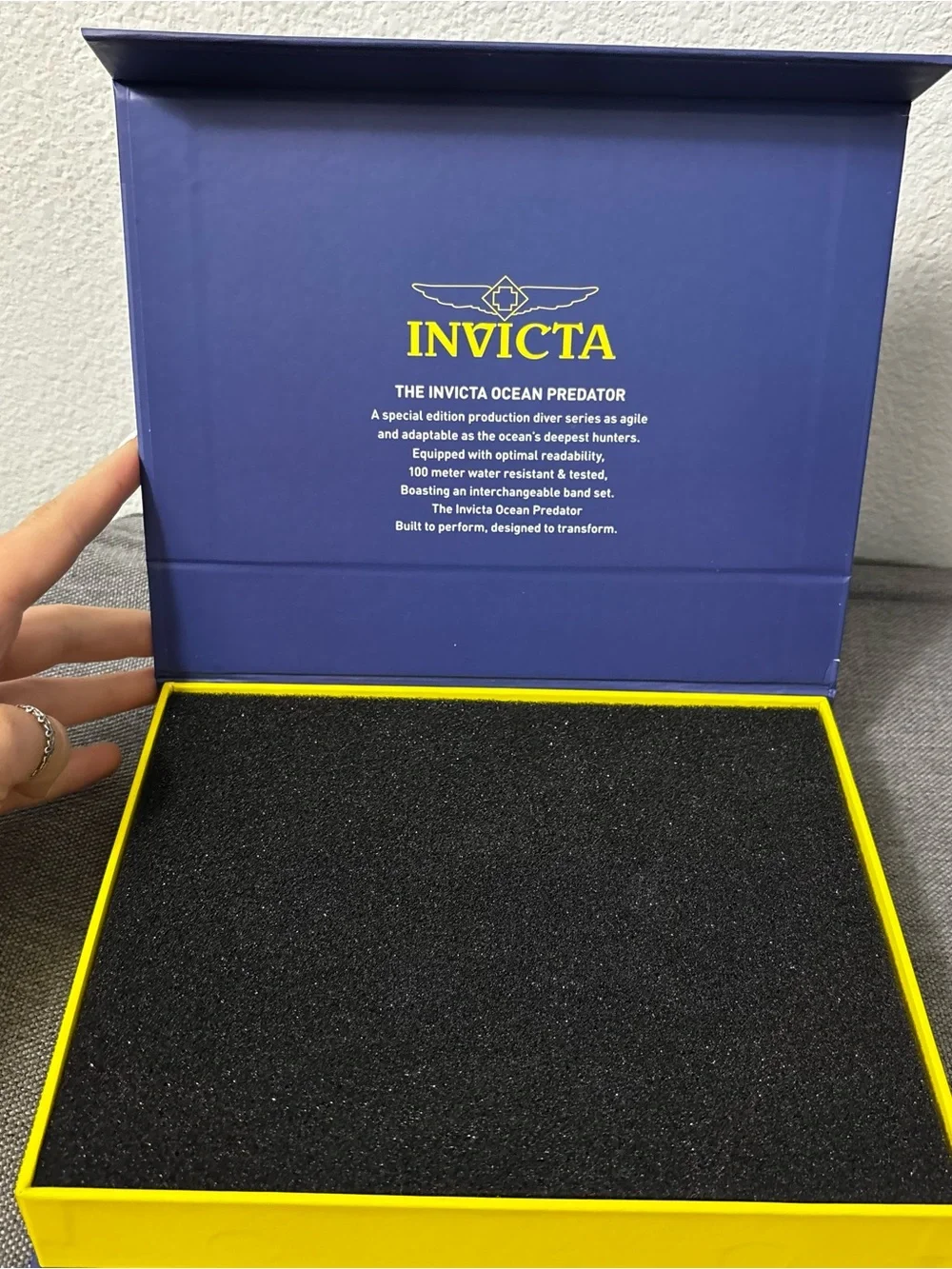 Invicta Ocean Predator 44mm 5 Strap Set NWT